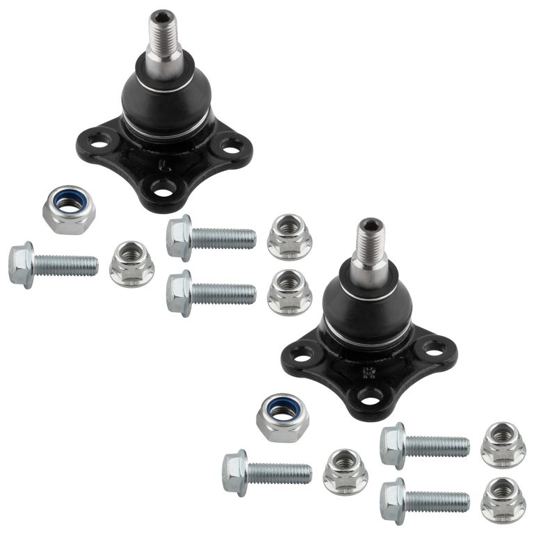Front Lower/Upper Ball Joints Volkswagen Golf Jetta Improve Ride Comfort and Suspension Durability